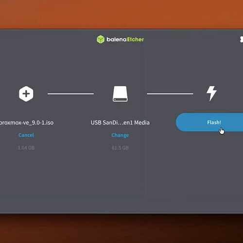 Proxmox USB Flash